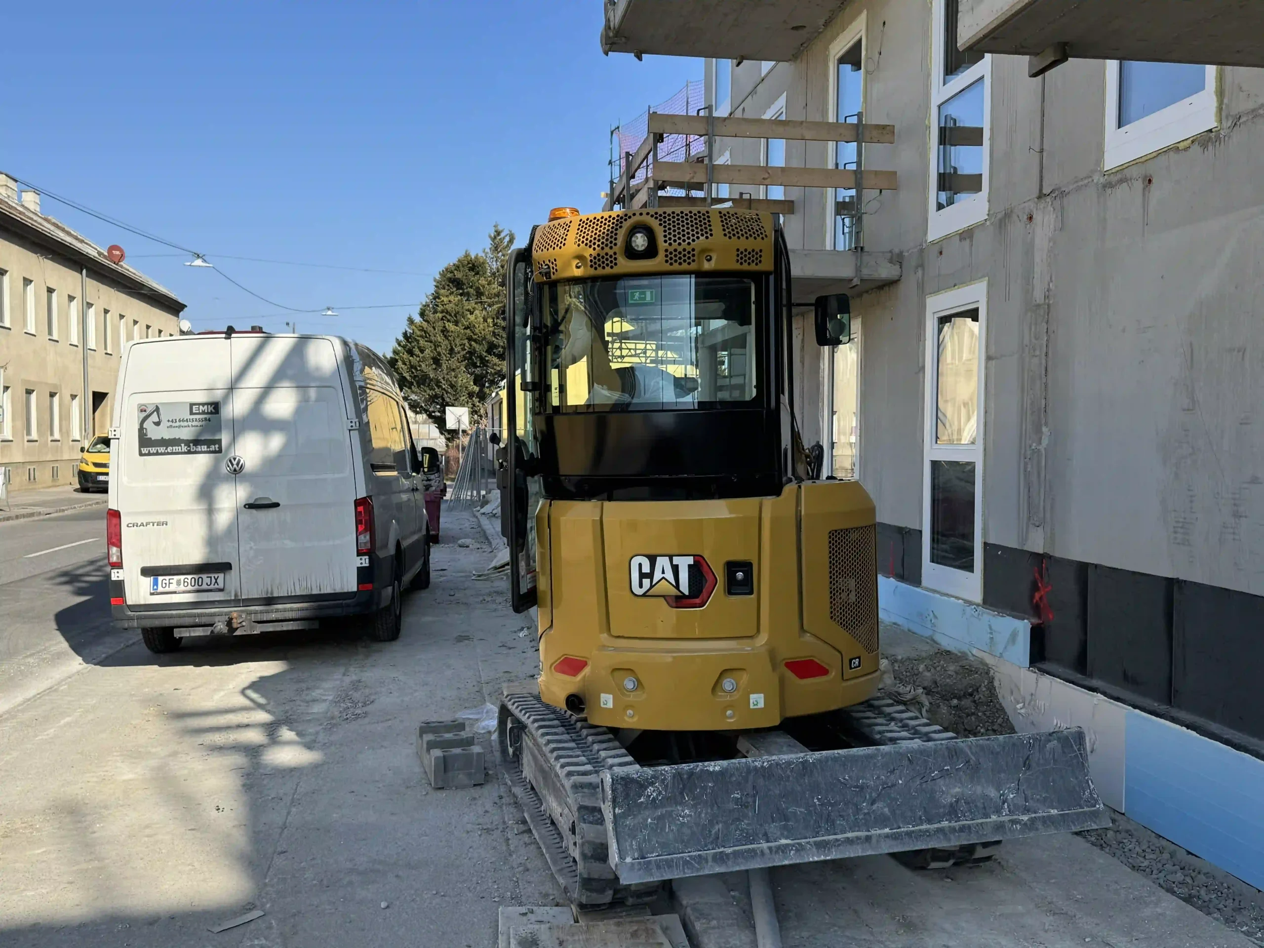 Bagger Wien – EMK Erdbau GmbH – Bagger