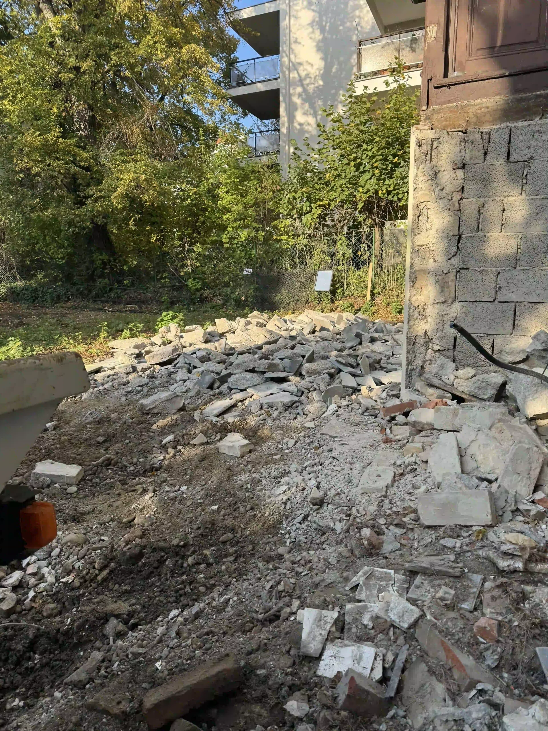 Bagger Wien – EMK Erdbau GmbH – Baustelle 6