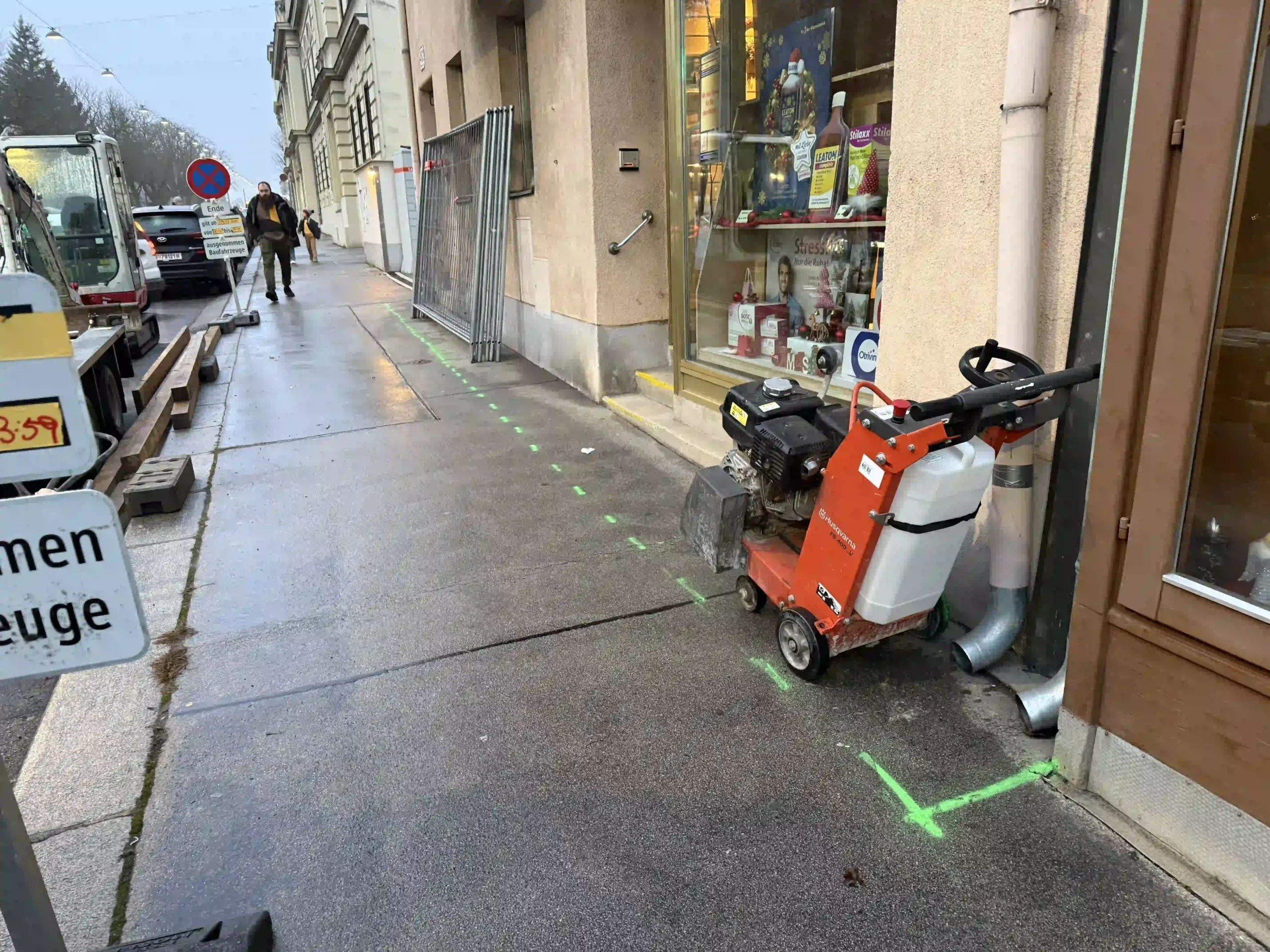 Bagger Wien – EMK Erdbau GmbH – Drainage