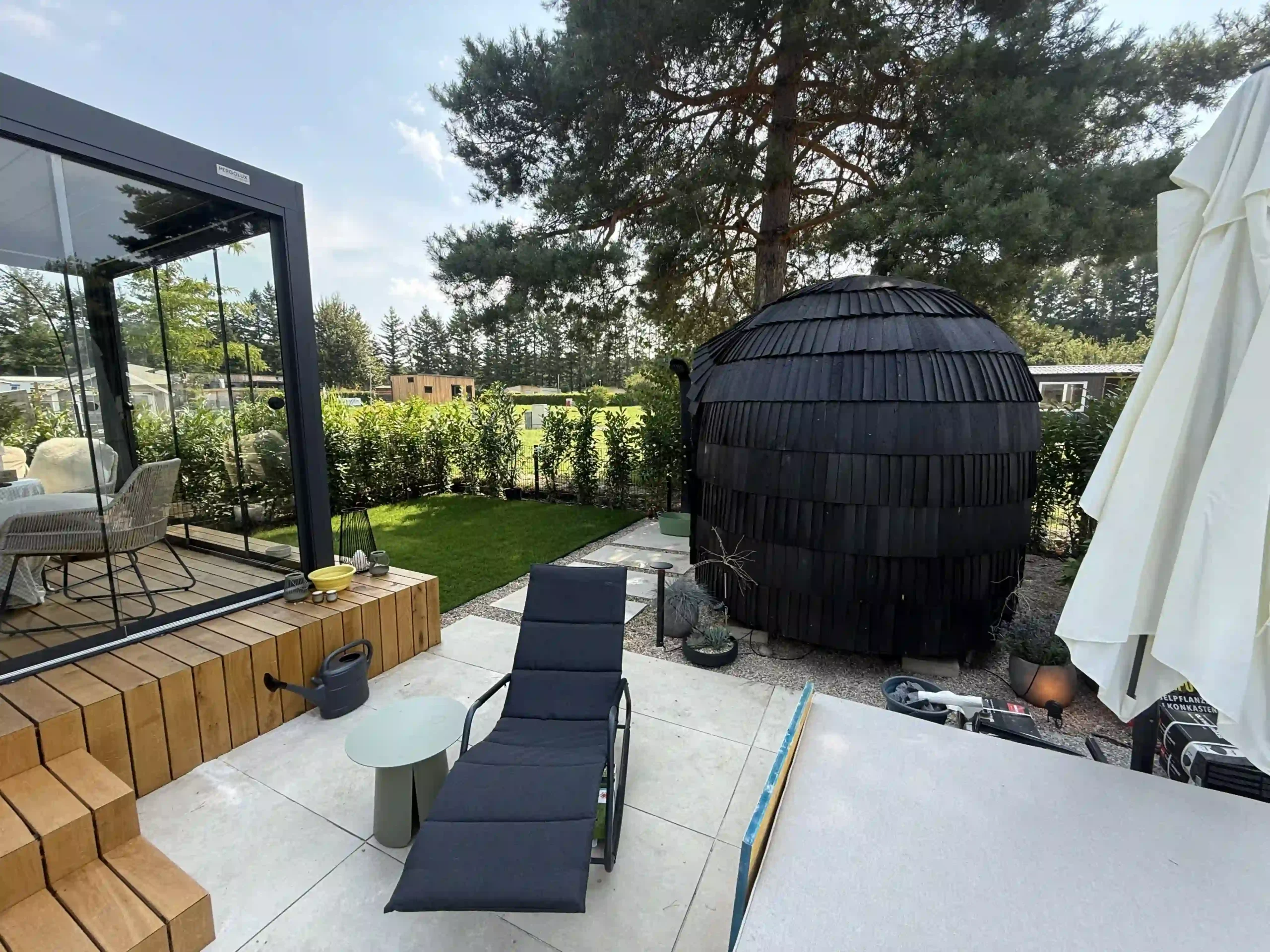 Bagger Wien – EMK Erdbau GmbH – Einfamilienhaus – Gartengestaltung 3