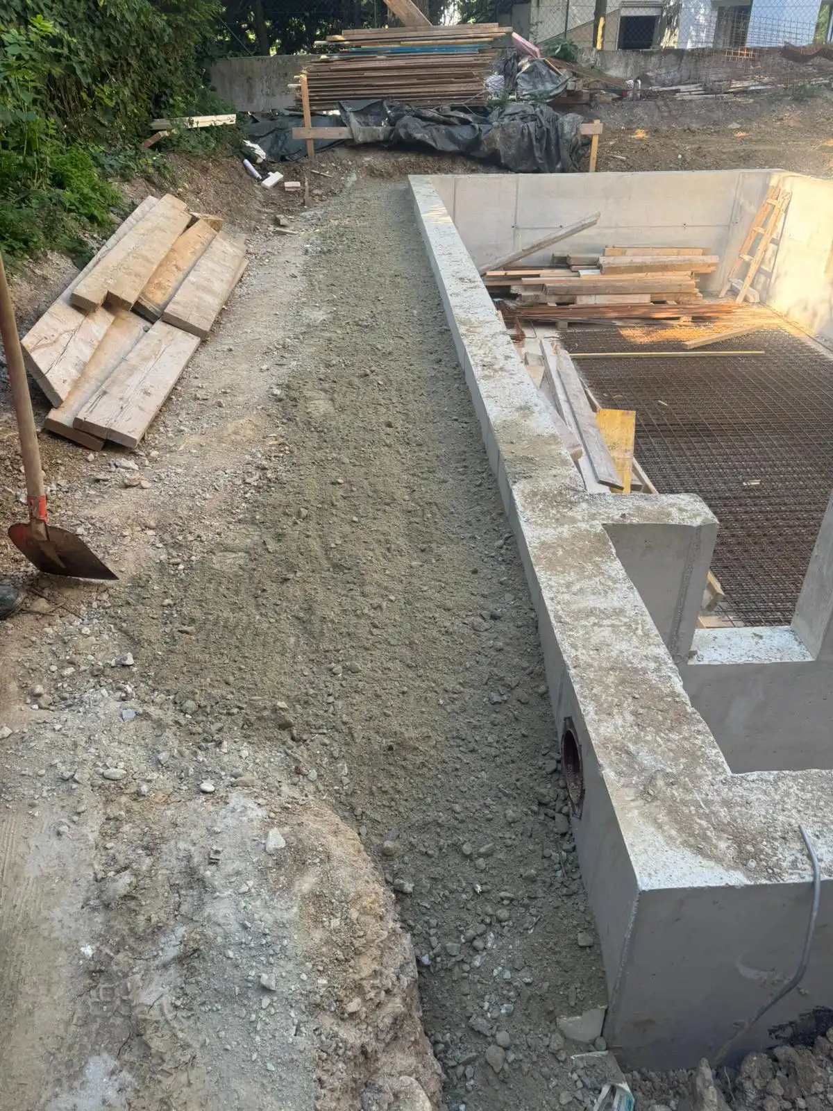 Bagger Wien – EMK Erdbau GmbH – Fundament – Rohbau – Einfamilienhaus 3