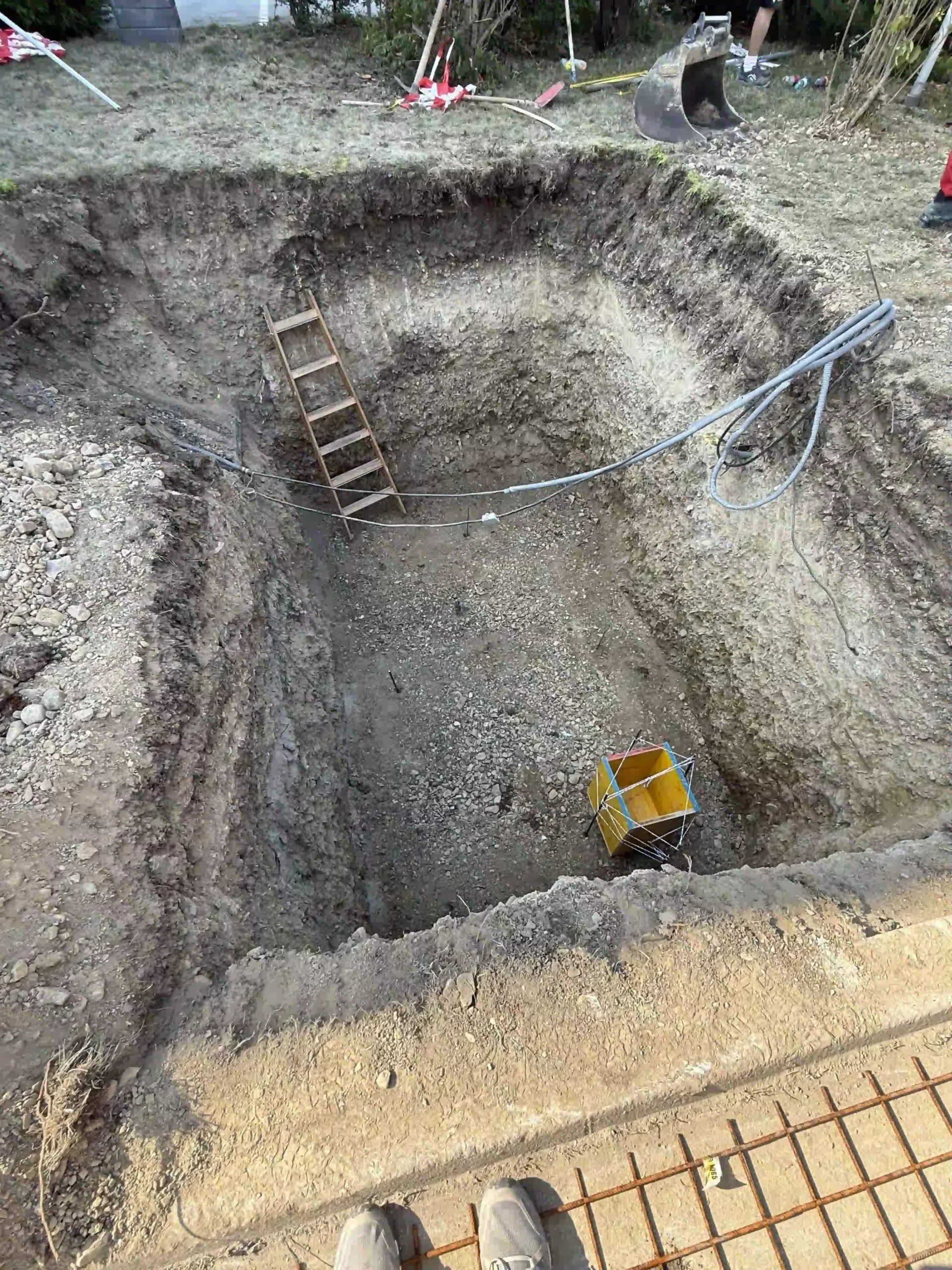 Bagger Wien – EMK Erdbau GmbH – Grabungen – Aushub 2