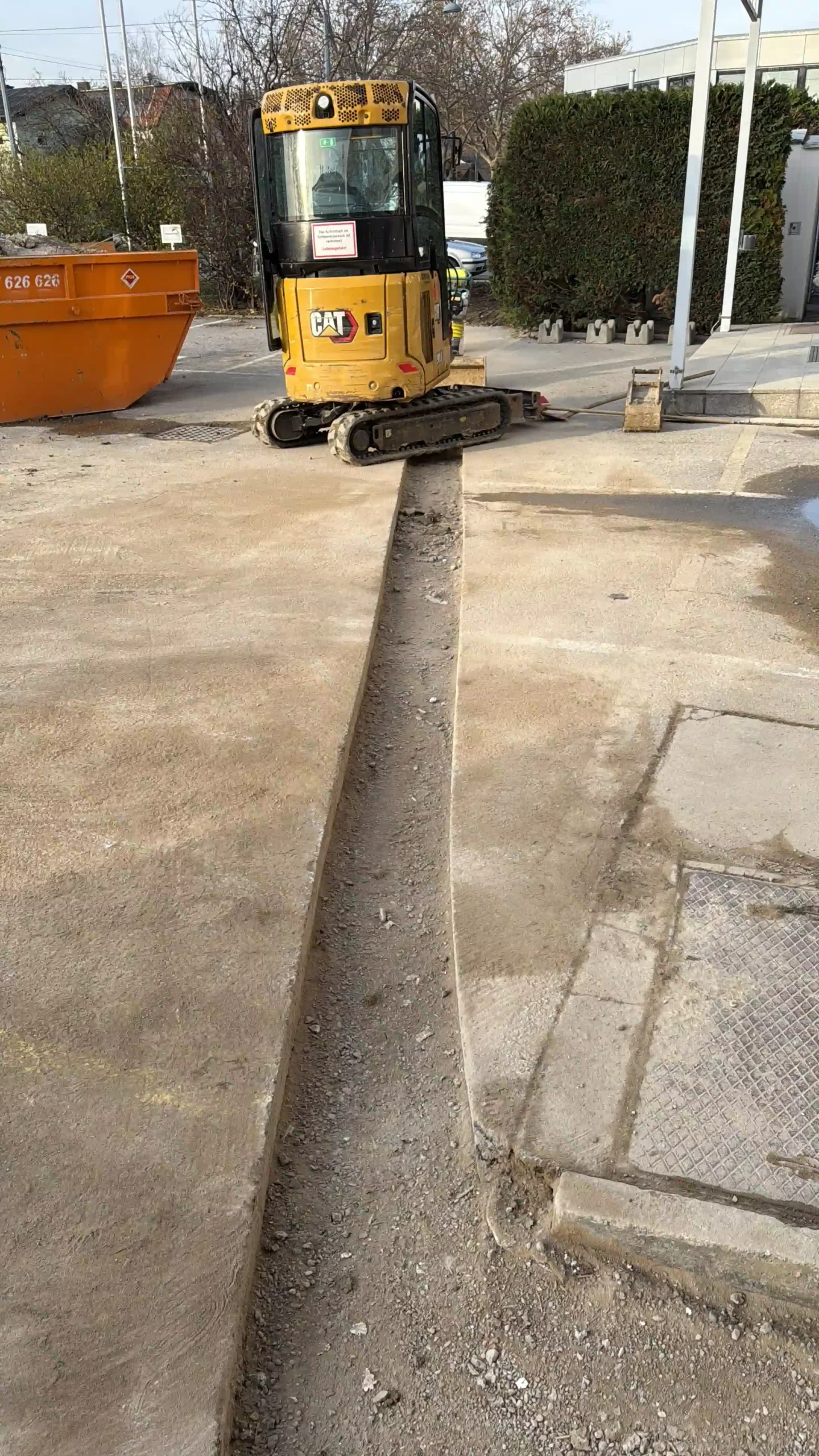 Bagger Wien – EMK Erdbau GmbH – Leitungsbau