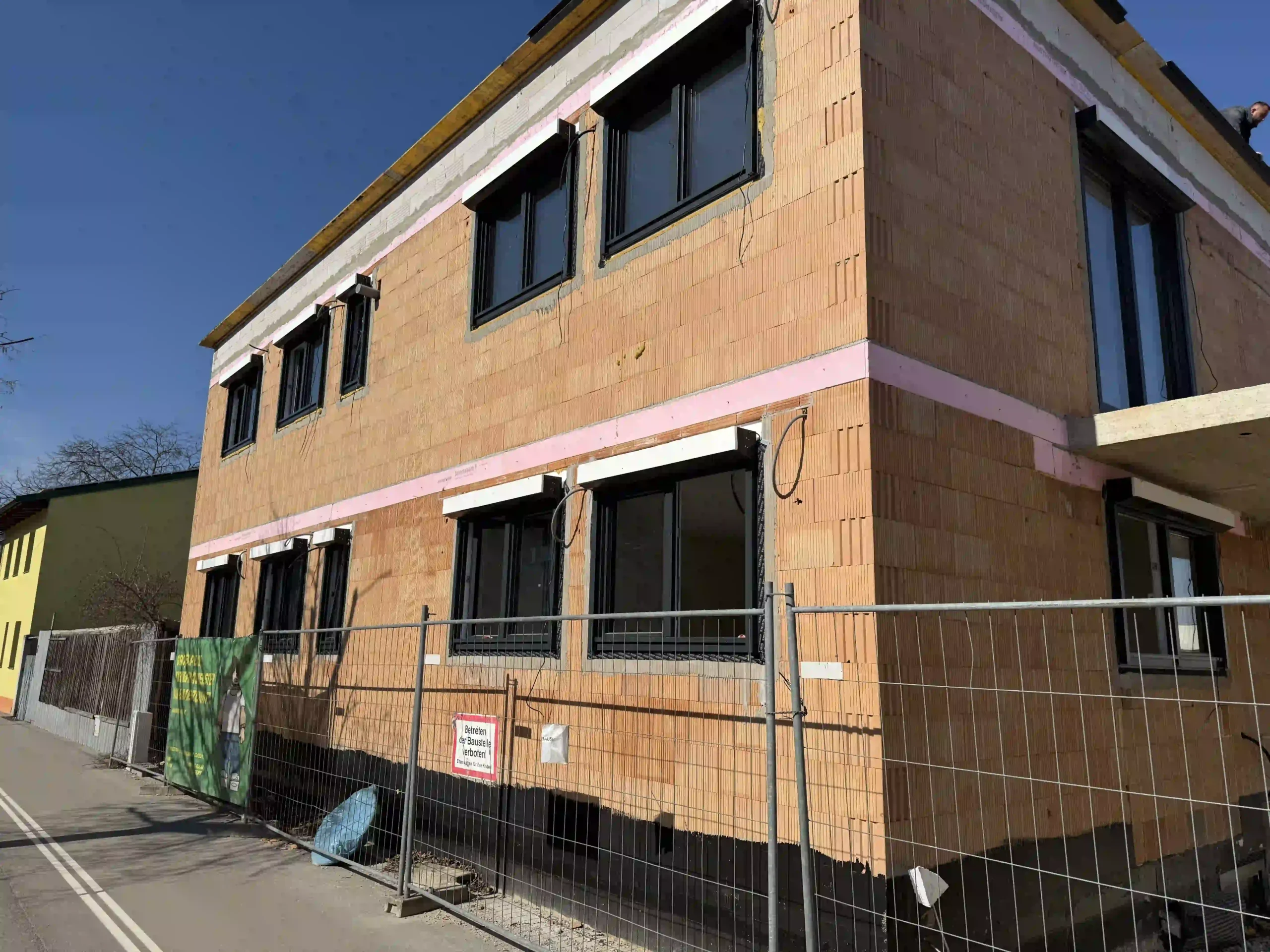 Bagger Wien – EMK Erdbau GmbH – Rohbau – Einfamilienhaus 5