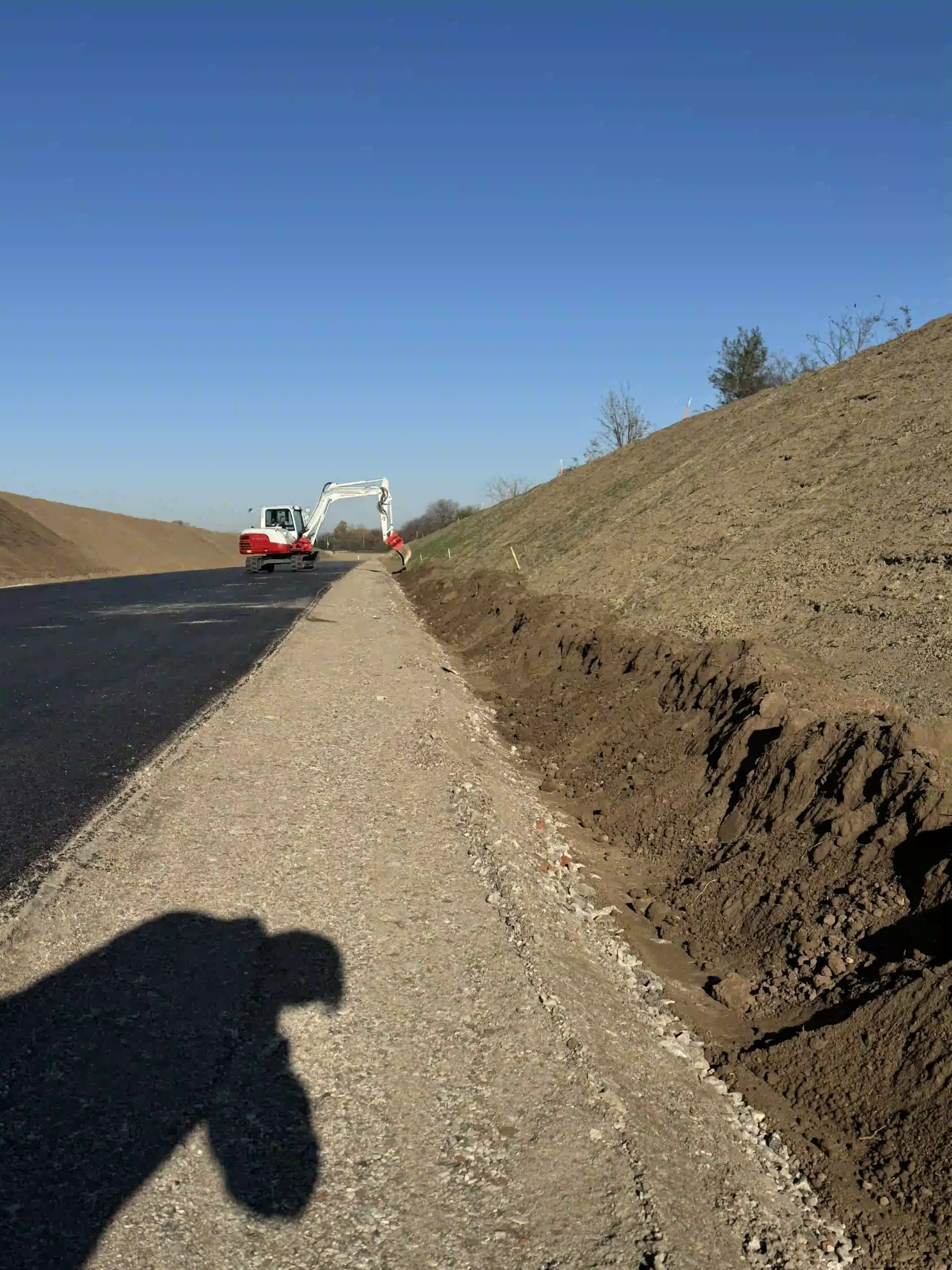 Bagger Wien – EMK Erdbau GmbH – Straßenbau 2
